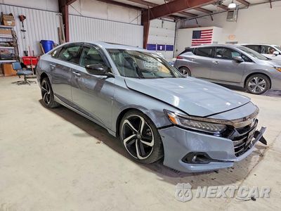 Czwarte zdjęcie samochodu z boku: 2022 HONDA ACCORD SPORT VIN:1HGCV2F35NA014359 - miniatura