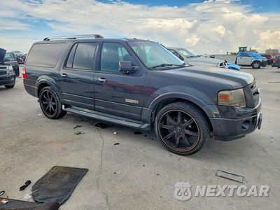 Czwarte zdjęcie samochodu z boku: 2007 FORD EXPEDITION EL EDDIE BAUER VIN:1FMFK195X7LA06398 - miniatura