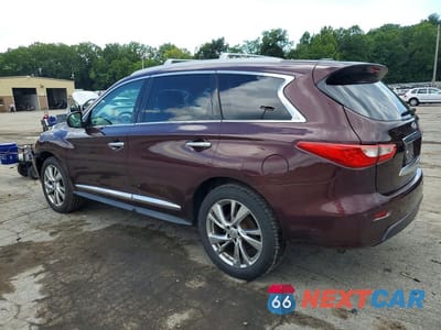 Drugie zdjęcie samochodu z przodu: 2013 INFINITI JX35 BASE VIN:5N1AL0MNXDC338006 - miniatura