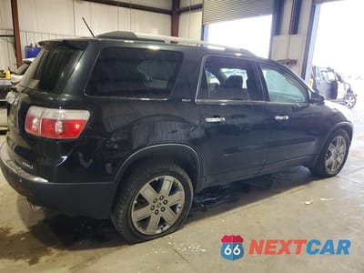 Trzecie zdjęcie samochodu z tyłu: 2010 GMC ACADIA SLT 2 VIN:1GKLVNED8AJ172901 - miniatura