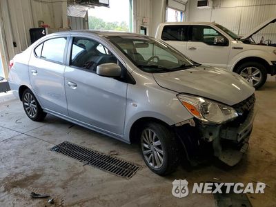 Czwarte zdjęcie samochodu z boku: 2019 MITSUBISHI MIRAGE G4 ES VIN:ML32F3FJ6KHF11098 - miniatura