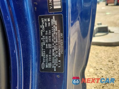 Zdjęcie 12 z 12 samochodu: 2008 HYUNDAI ACCENT GS VIN:KMHCM36C28U096654 - miniatura