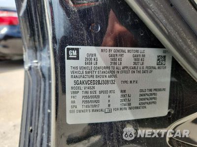 Zdjęcie 13 z 13 samochodu: 2011 BUICK ENCLAVE CXL VIN:5GAKVCED2BJ308132 - miniatura