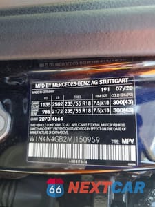 Zdjęcie 13 z 13 samochodu: 2021 MERCEDES-BENZ GLA 250 VIN:W1N4N4GB2MJ150959 - miniatura