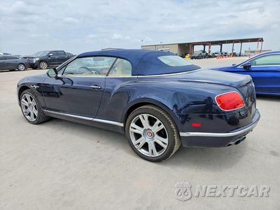 Drugie zdjęcie samochodu z przodu: 2016 BENTLEY CONTINENTAL GTC V8 VIN:SCBGT3ZA8GC055326 - miniatura