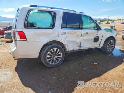 Trzecie zdjęcie samochodu z tyłu: 2017 LINCOLN NAVIGATOR SELECT VIN:5LMJJ2JT7HEL13883 - miniatura
