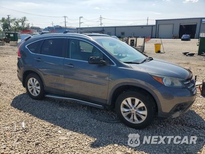 Czwarte zdjęcie samochodu z boku: 2013 HONDA CR-V EXL VIN:5J6RM4H71DL001970 - miniatura