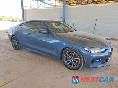 Czwarte zdjęcie samochodu z boku: 2022 BMW 430I VIN:WBA53AP0XNCK81686 - miniatura