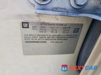 Zdjęcie 13 z 13 samochodu: 2014 CADILLAC ATS VIN:1G6AA5RA4E0132263 - miniatura