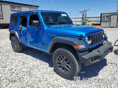 Czwarte zdjęcie samochodu z boku: 2024 JEEP WRANGLER SPORT VIN:1C4PJXDG2RW204546 - miniatura