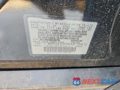 Zdjęcie 14 z 14 samochodu: 2024 NISSAN KICKS SV VIN:3N1CP5CV9RL558705 - miniatura