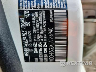 Zdjęcie 12 z 12 samochodu: 2011 MERCEDES-BENZ E 350 VIN:WDDHF5GBXBA346940 - miniatura
