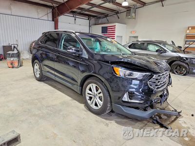 Czwarte zdjęcie samochodu z boku: 2019 FORD EDGE SEL VIN:2FMPK4J99KBC16259 - miniatura