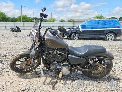Trzecie zdjęcie samochodu z tyłu: 2021 HARLEY-DAVIDSON XL883 N VIN:1HD4LE219MB409814 - miniatura