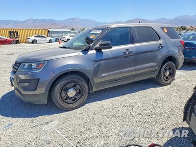 2017 FORD EXPLORER POLICE INTERCEPTOR 1FM5K8AR3HGA13089 - główne zdjęcie licytacji z USA - miniatura