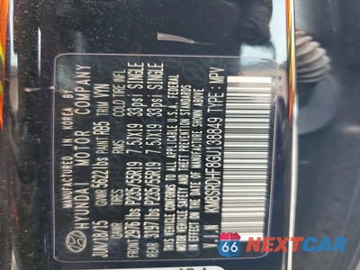 Zdjęcie 13 z 13 samochodu: 2016 HYUNDAI SANTA FE LIMITED VIN:KM8SRDHF8GU138849 - miniatura