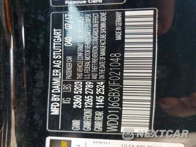 Zdjęcie 12 z 12 samochodu: 2018 MERCEDES-BENZ E 400 4MATIC VIN:WDD1J6GBXJF021048 - miniatura