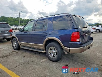 Drugie zdjęcie samochodu z przodu: 2002 FORD EXPLORER EDDIE BAUER VIN:1FMZU74KX2UD46256 - miniatura