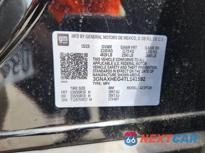 Zdjęcie 13 z 13 samochodu: 2026 CHEVROLET EQUINOX LT VIN:3GNAXHEG4TL141592 - miniatura
