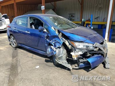 Czwarte zdjęcie samochodu z boku: 2019 NISSAN LEAF SL VIN:1N4AZ1CP5KC302917 - miniatura