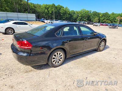 Trzecie zdjęcie samochodu z tyłu: 2015 VOLKSWAGEN PASSAT S VIN:1VWAT7A39FC002668 - miniatura