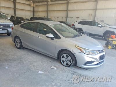 Czwarte zdjęcie samochodu z boku: 2017 CHEVROLET CRUZE LS VIN:1G1BC5SM5H7222834 - miniatura