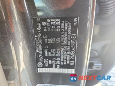 Zdjęcie 13 z 13 samochodu: 2023 HYUNDAI TUCSON SEL VIN:5NMJBCAE9PH204834 - miniatura