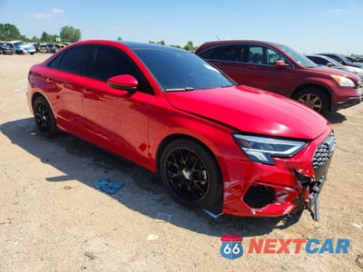 Czwarte zdjęcie samochodu z boku: 2022 AUDI A3 PREMIUM PLUS VIN:WAUHUDGY8NA012566 - miniatura