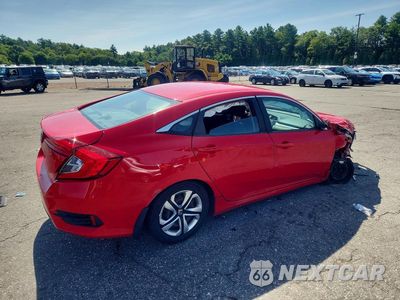 Trzecie zdjęcie samochodu z tyłu: 2016 HONDA CIVIC LX VIN:2HGFC2F58GH562722 - miniatura