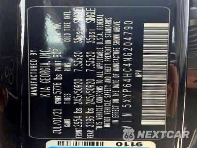 Zdjęcie 15 z 15 samochodu: 2022 KIA TELLURIDE S VIN:5XYP64HC4NG204790 - miniatura
