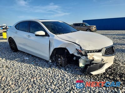 Czwarte zdjęcie samochodu z boku: 2019 ACURA TLX VIN:19UUB2F38KA001663 - miniatura