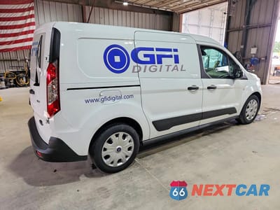 Trzecie zdjęcie samochodu z tyłu: 2020 FORD TRANSIT CONNECT XLT VIN:NM0LS7F2XL1455846 - miniatura