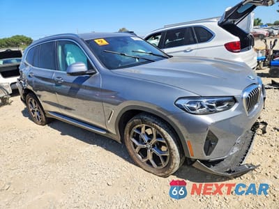 Czwarte zdjęcie samochodu z boku: 2024 BMW X3 XDRIVE30I VIN:5UX53DP02R9W66424 - miniatura