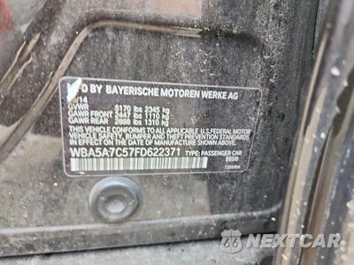 Zdjęcie 12 z 12 samochodu: 2015 BMW 528 XI VIN:WBA5A7C57FD622371 - miniatura