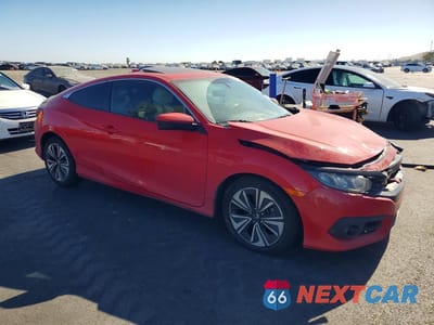 Czwarte zdjęcie samochodu z boku: 2016 HONDA CIVIC EXL VIN:2HGFC3B75GH354097 - miniatura
