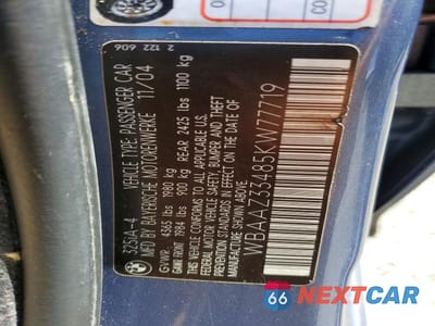 Zdjęcie 12 z 12 samochodu: 2005 BMW 325 IS SULEV VIN:WBAAZ33485KW77719 - miniatura