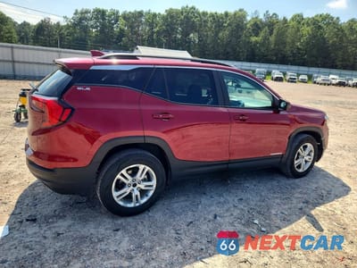 Trzecie zdjęcie samochodu z tyłu: 2021 GMC TERRAIN SLE VIN:3GKALTEV3ML317222 - miniatura