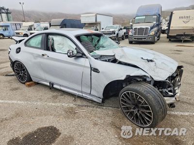 Czwarte zdjęcie samochodu z boku: 2019 BMW M2 COMPETITION VIN:WBS2U7C55KVB09245 - miniatura