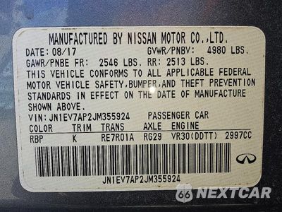 Zdjęcie 12 z 12 samochodu: 2018 INFINITI Q50 3.0T LUXE VIN:JN1EV7AP2JM355924 - miniatura
