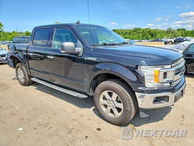 Czwarte zdjęcie samochodu z boku: 2019 FORD F150 SUPERCREW VIN:1FTEW1EP5KFB42053 - miniatura