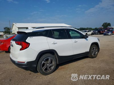 Trzecie zdjęcie samochodu z tyłu: 2019 GMC TERRAIN SLT VIN:3GKALPEV4KL186984 - miniatura