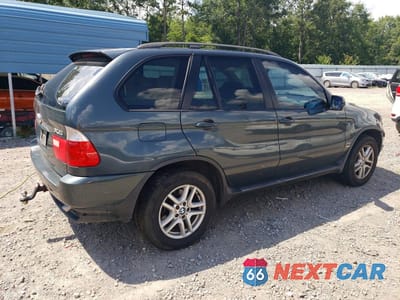 Trzecie zdjęcie samochodu z tyłu: 2005 BMW X5 3.0I VIN:5UXFA13535LY11834 - miniatura