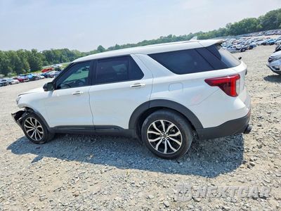 Drugie zdjęcie samochodu z przodu: 2021 FORD EXPLORER ST VIN:1FM5K8GC5MGA71640 - miniatura