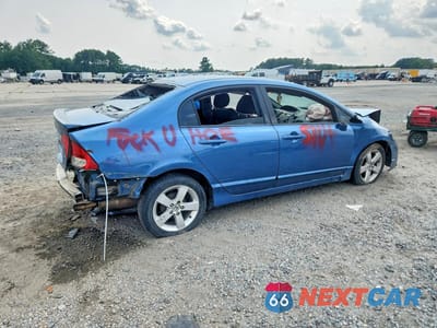 Trzecie zdjęcie samochodu z tyłu: 2010 HONDA CIVIC LX-S VIN:2HGFA1F61AH511286 - miniatura