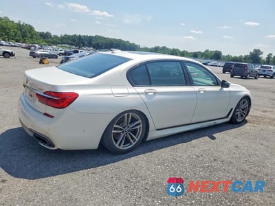 Trzecie zdjęcie samochodu z tyłu: 2016 BMW 750 XI VIN:WBA7F2C57GG419395 - miniatura