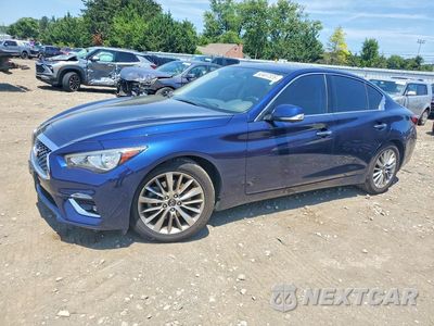 2021 INFINITI Q50 LUXE JN1EV7BRXMM752320 - główne zdjęcie licytacji z USA - miniatura