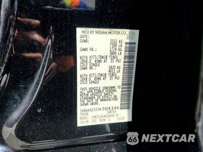Zdjęcie 12 z 12 samochodu: 2018 NISSAN TITAN PRO-4X VIN:1N6AA1E55JN504346 - miniatura