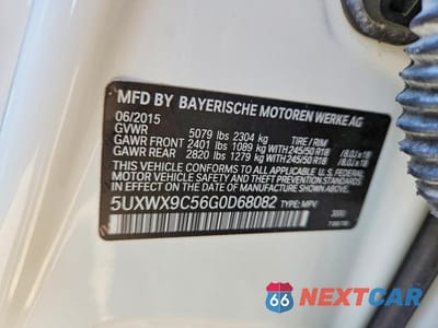 Zdjęcie 13 z 13 samochodu: 2016 BMW X3 XDRIVE28I VIN:5UXWX9C56G0D68082 - miniatura