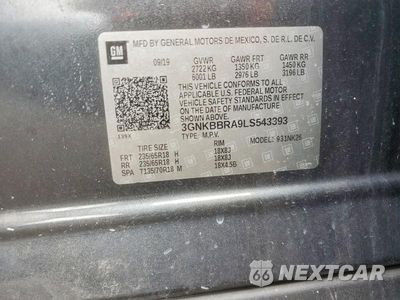 Zdjęcie 14 z 14 samochodu: 2020 CHEVROLET BLAZER 1LT VIN:3GNKBBRA9LS543393 - miniatura
