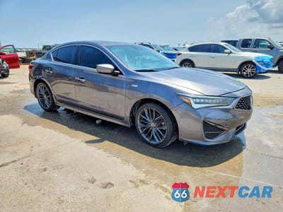 Czwarte zdjęcie samochodu z boku: 2020 ACURA ILX PREMIUM A-SPEC VIN:19UDE2F88LA002512 - miniatura